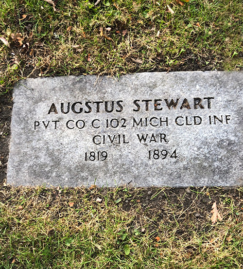 Augustus Stewart Memorial Elmwood IMG 7700web